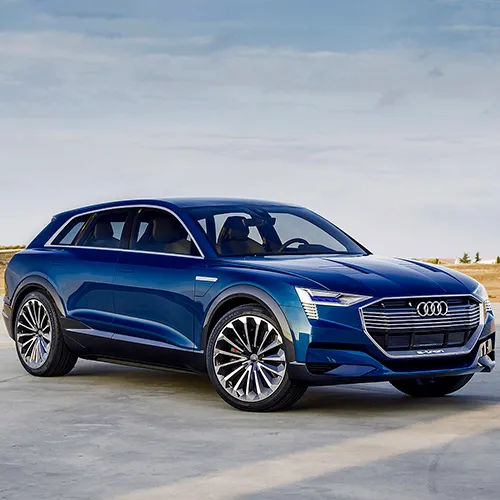 Renting Audi e-tron