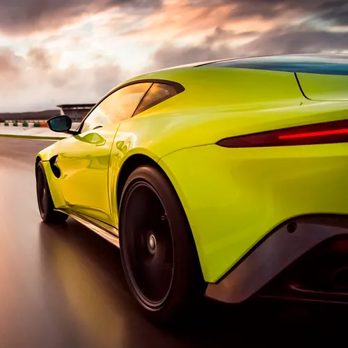 Renting Aston Martin Vantage