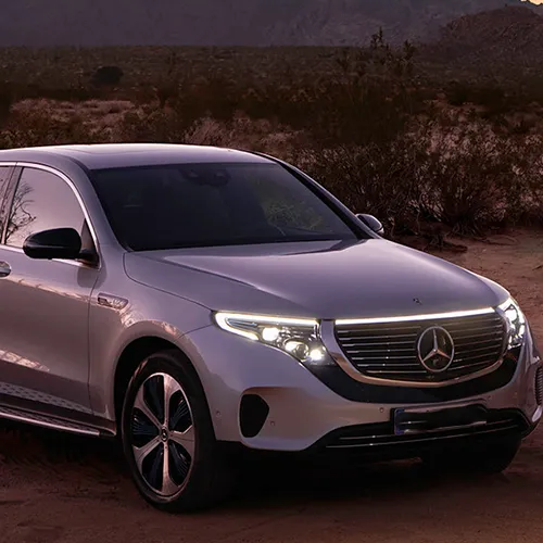 renting mercedes-benz eqc